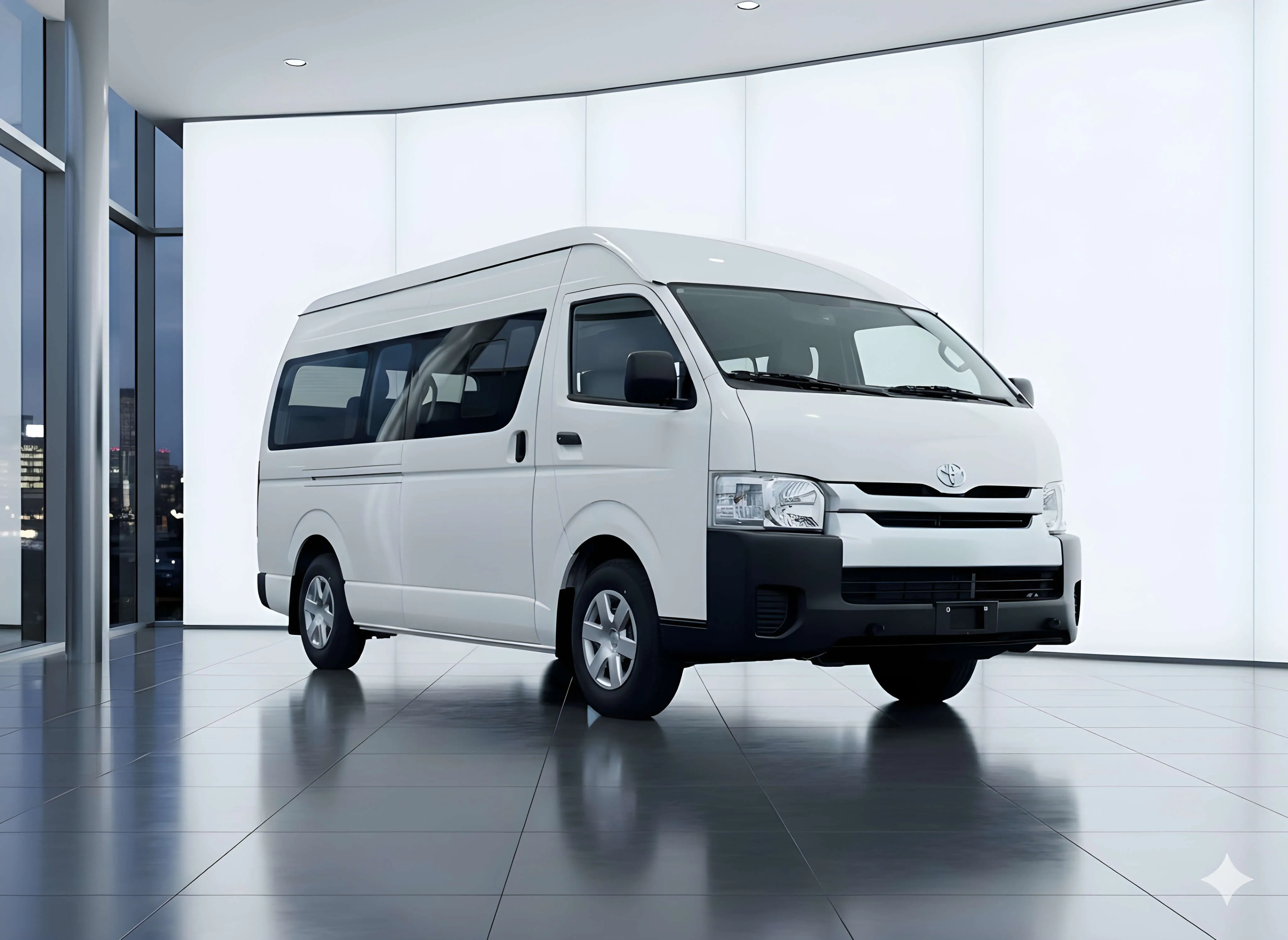 Prez Transport 12-seater Toyota Hiace maxi taxi — Trinidad
